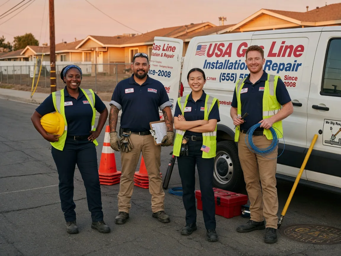 Gas Line Installation company in Buncombe, IL